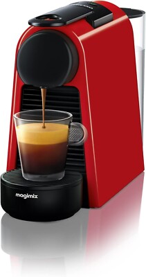 Nespresso Essenza Mini Coffee Machine, Red, Brand New Boxed | eBay