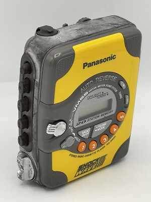 PANASONIC RQ-SW20 WALKMAN CASSETTE PLAYER AM/FM AUTO REVERSE AS-IS