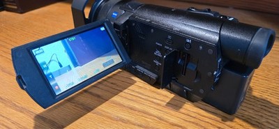 Sony FDR-AX100 4K Camcorder - Black for sale online | eBay