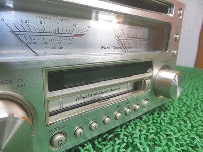 Panasonic CQ-VX5500 2DIN CD MD Car Audio Stereo Player Tested w