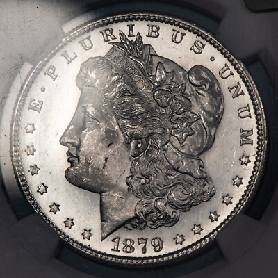 1879-S $1 Morgan Dollar - PQ Star Quality Crazy Die Polish - NGC