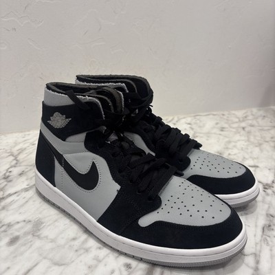Size 10 - Air Jordan 1 Zoom CMFT Black Light Smoke Grey Shadow