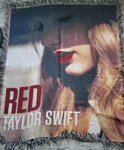 Red Blanket Taylor Swift for sale | eBay