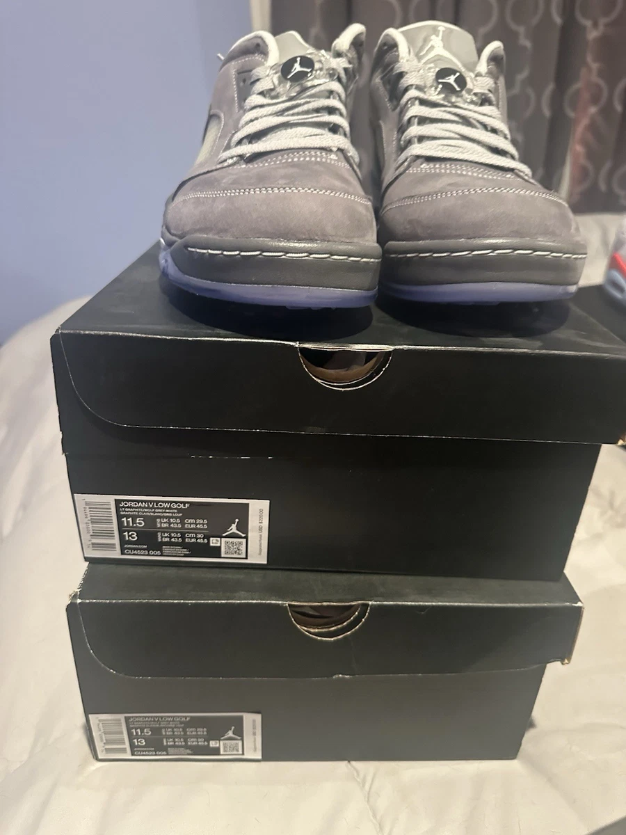 Jordan 5 Golf Low Wolf Grey for Sale | Authenticity Guaranteed | eBay
