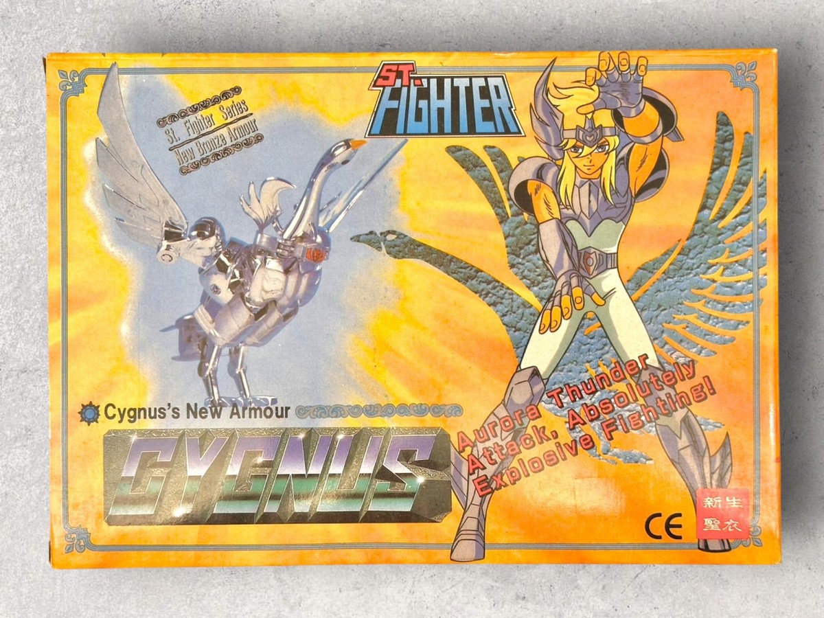 1990's Vintage Saint Seiya St Fighter H-6608 Golden Cygnus Hyoga