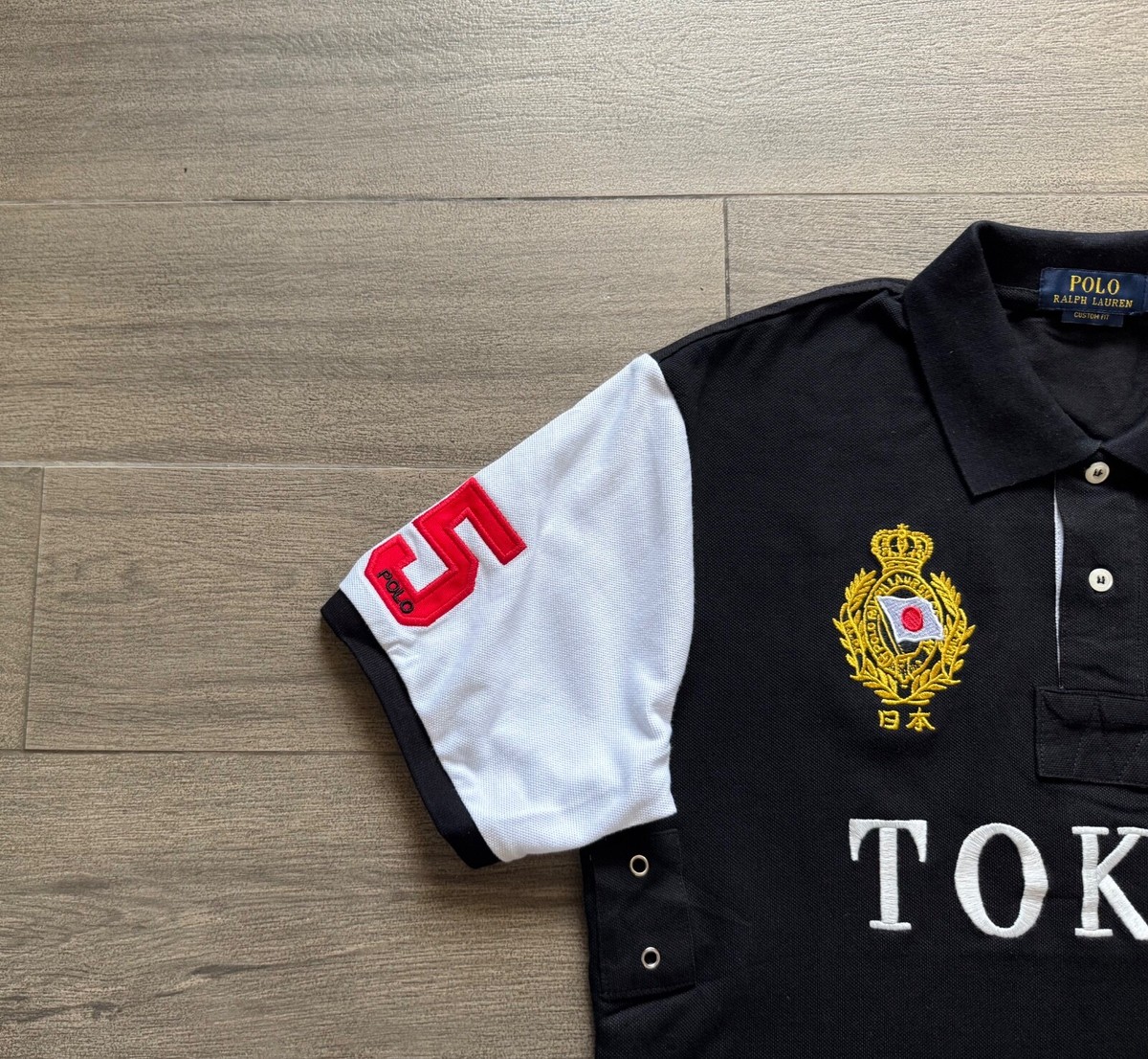 Polo Ralph Lauren Tokyo Japan #5 Polo Shirt Big Pony Chief Keef