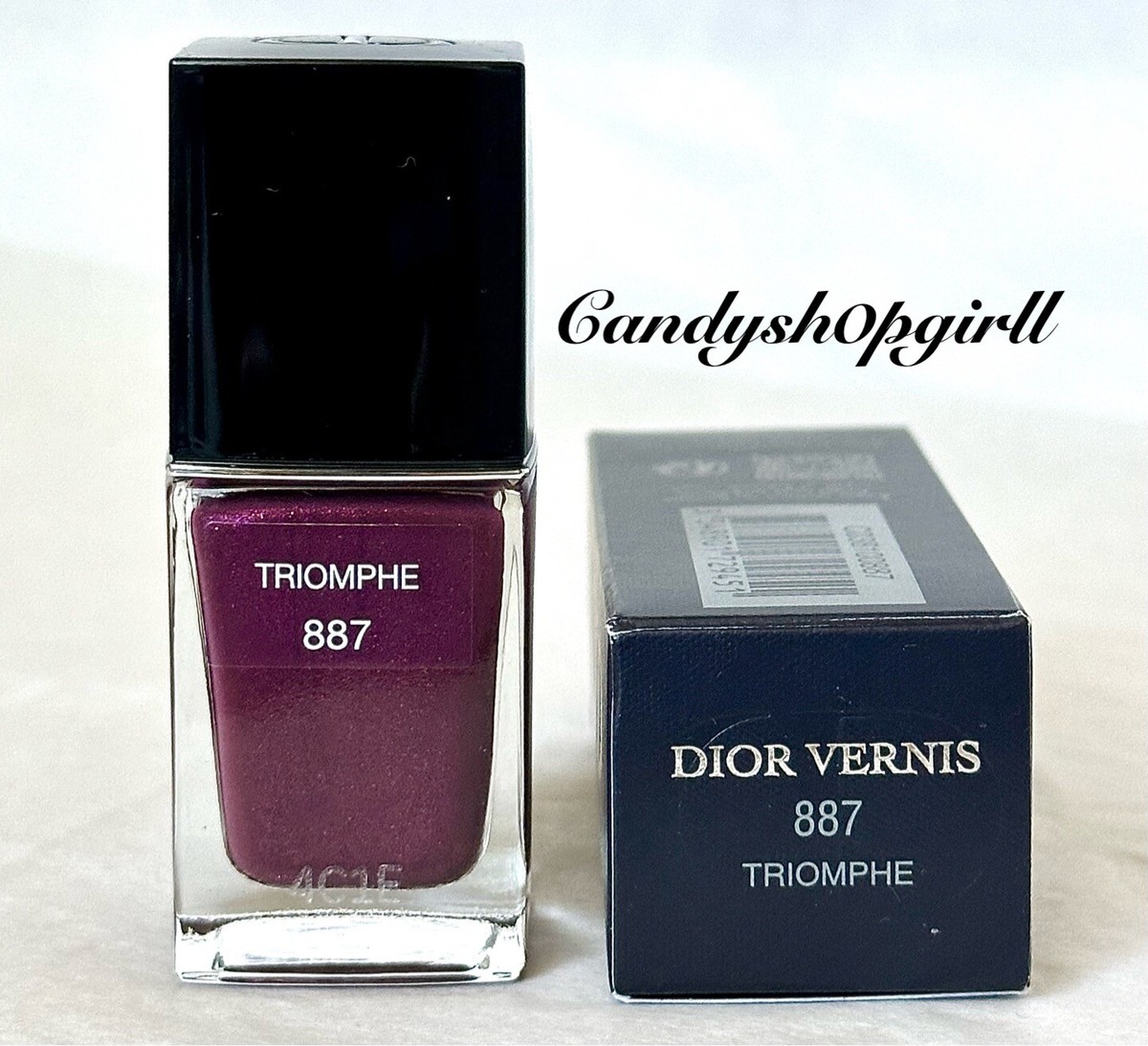 DIOR Vernis Couture Nail Polish 887 TRIOMPHE ~ Full Size ~ Limited