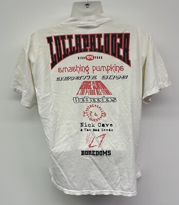 Vintage 1994 Lollapalooza Festival T Shirt Beastie Boys L7