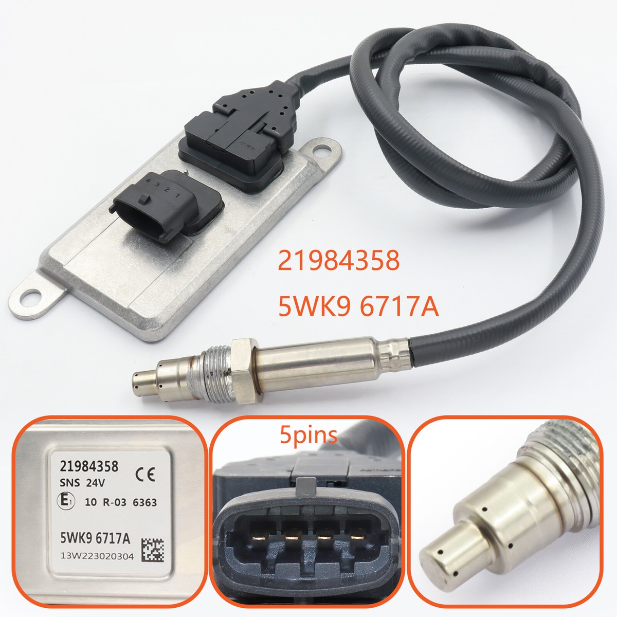 New Nox Sensor 21567736 21984358 5WK96664E 21984358 21473997 For