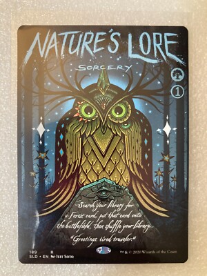 MTG 2020 Magic SLD 189 Non-foil Nature's Lore Secret Lair Drop