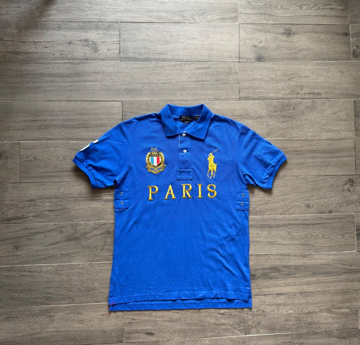 Polo Ralph Lauren Paris France #5 Polo Shirt Big Pony Chief Keef