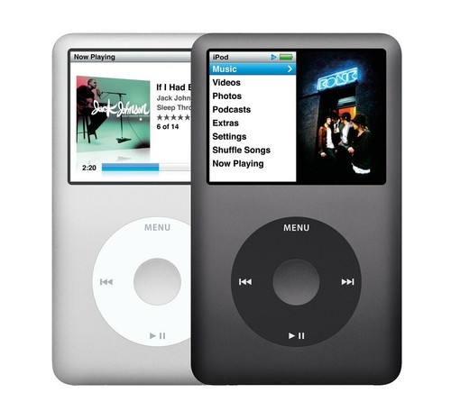 Apple iPod Classic 7th Generation 512 256 160 120 80 GB -Black