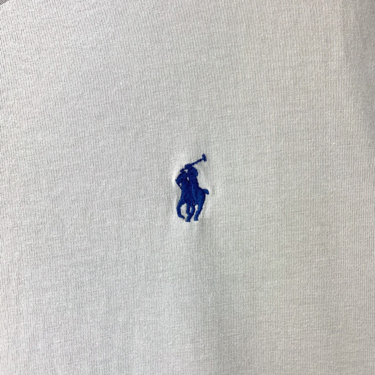 Ralph Lauren Polo Men's Size Medium Short Sleeve Beige V-Neck