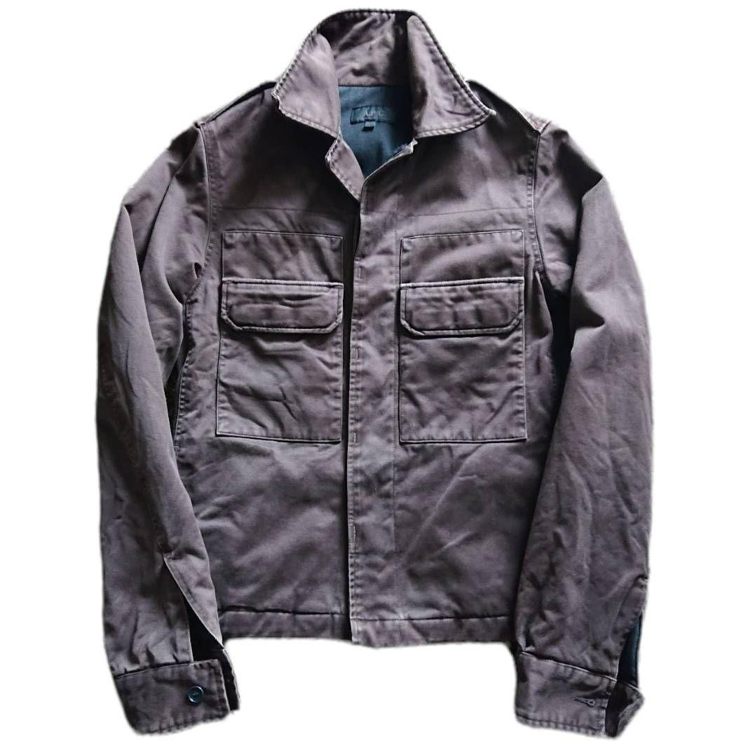 Vintage French Made A.P.C. Padded Military Blouson Jacket | eBay