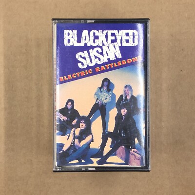 BLACKEYED SUSAN Cassette Tape 90s Metal Glam ELECTRIC RATTLEBONE