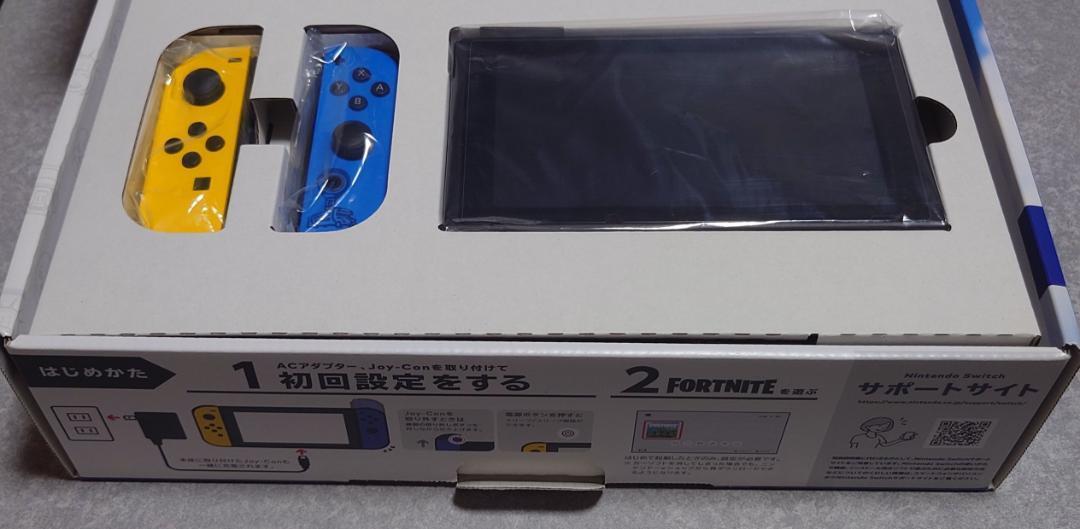 Nintendo Switch Fortnite Special Set console Boxed NO CODE Japan