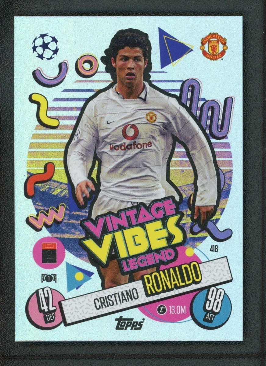 CRISTIANO RONALDO TOPPS MATCH ATTAX VINTAGE VIBES LEGEND | eBay.de