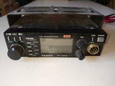 YAESU FT-2312 FM transceiver Amature Ham Radio Vintage Japan