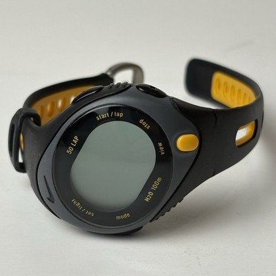 Nike Triax Bowerman Series 100 M 50 Lap Sports Watch Needs Battery