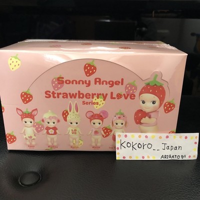 NEW Sonny Angel Strawberry Love Series Assort Box 6 Blind Figures