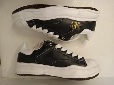 Maison Mihara Yasuhiro MMY Blakey Sneakers Black & White Size 44