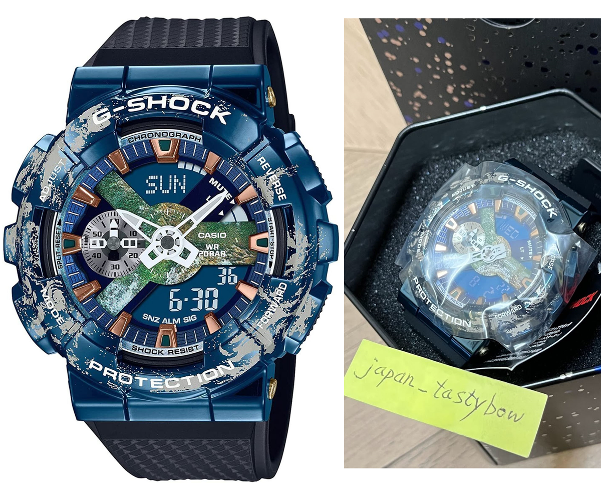 CASIO G-SHOCK GM-110EARTH-1AJR LIMITED EDITION Planet Earth