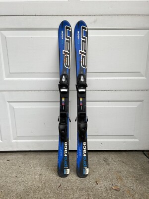 ELAN PRO RACE JUNIOR SKIS WITH ADJUSTABLE BINDINGS (Size:110) | eBay
