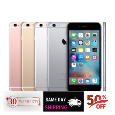 Apple iPhone 6s Space Gray/Gold 16GB 64GB 128GB iOS Unlocked