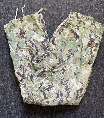 US Navy Combat AOR2 Pants 33 SHORT NWU Type III Trousers Camo
