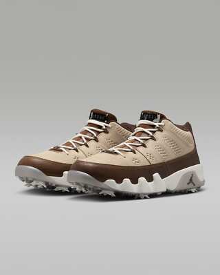 FN6929-200 Happy Life Wood Nike Air Jordan 9 Golf NRG Hemp Pecan