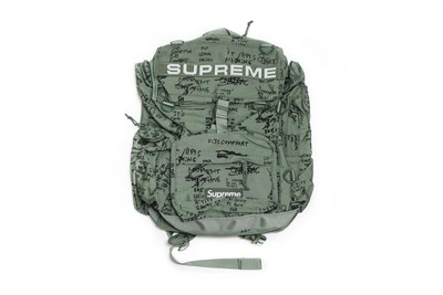 Supreme Military Field Backpack Olive Green Box Logo SS23 | eBay