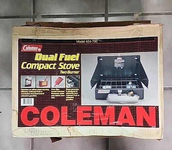 Coleman Dual Fuel Stove 424 for sale | eBay