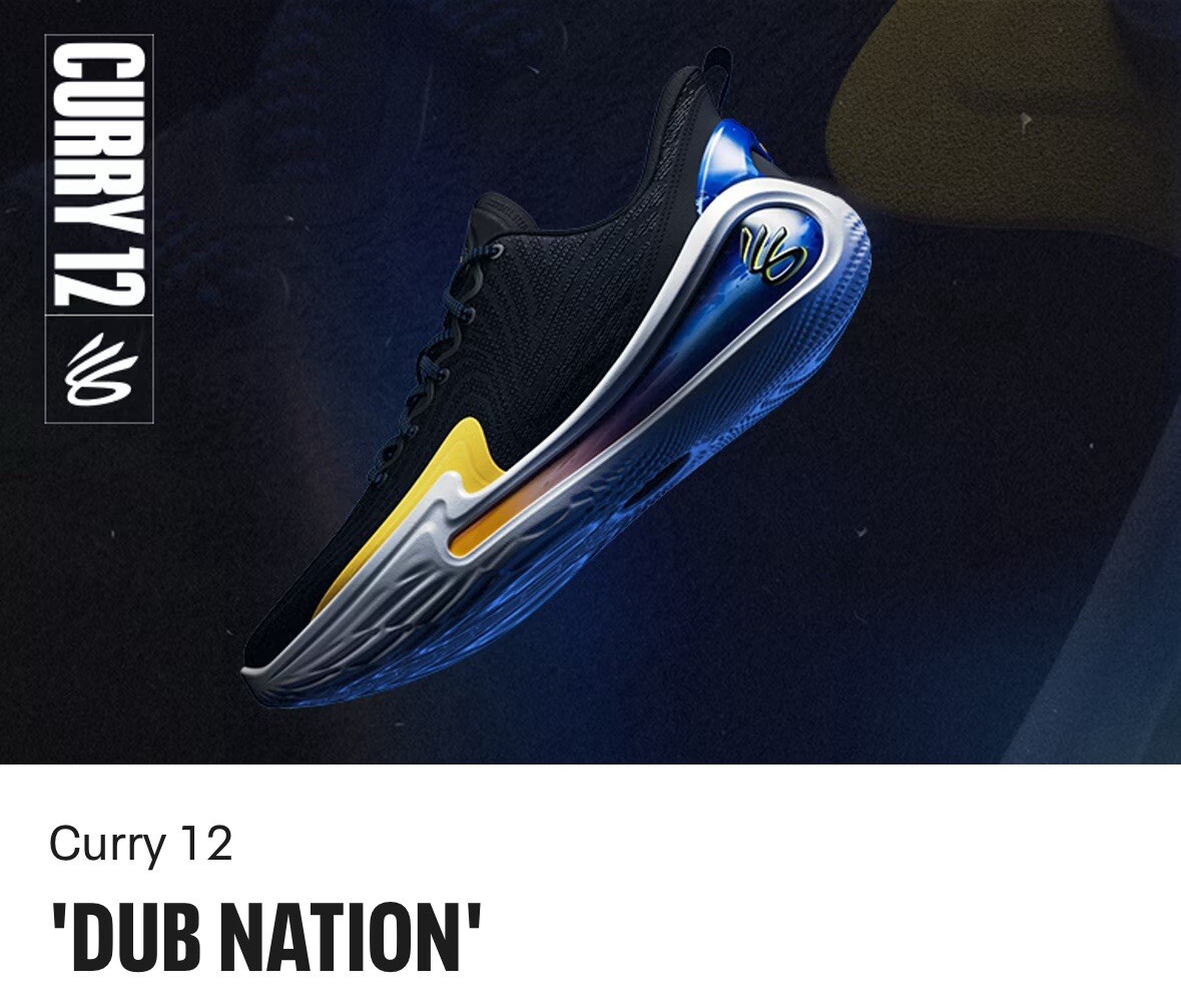 Unisex Curry 12 'Dub Nation' Basketball Shows M9/W10.5 | eBay