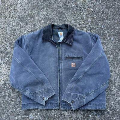 Vintage Carhartt J97 PTL Detroit Jacket Work Wear Blanket Lined