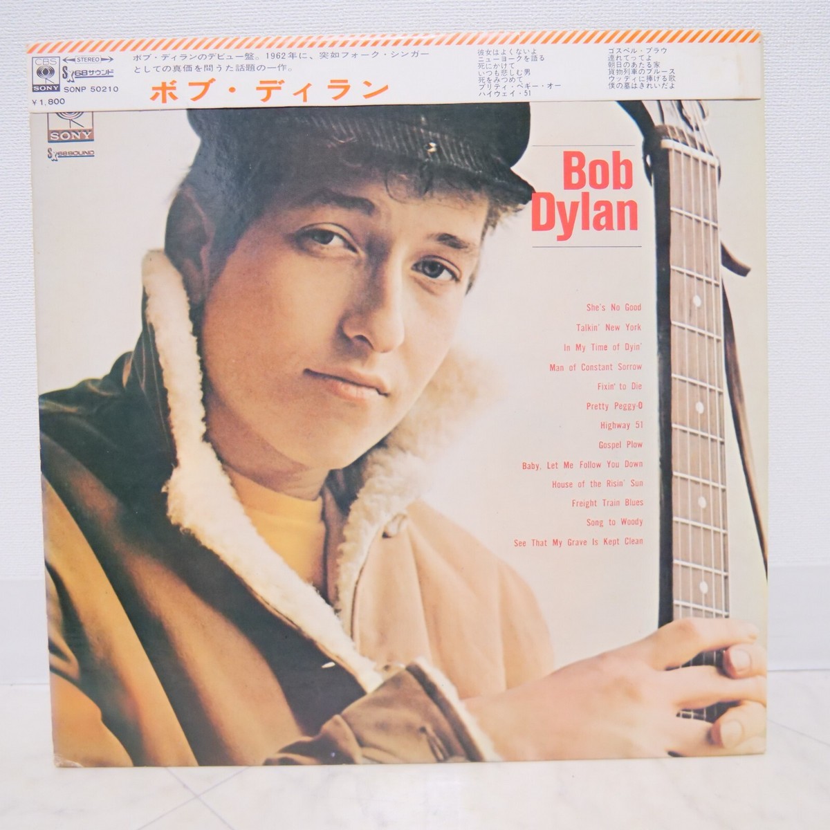 BOB DYLAN / S/T JAPAN ISSUE LP W/OBI ,INSERT | eBay