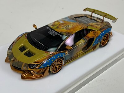 1/64 T&P Lamborghini Aventador 2.0 Liberty Walk LB Perf Van Gogh