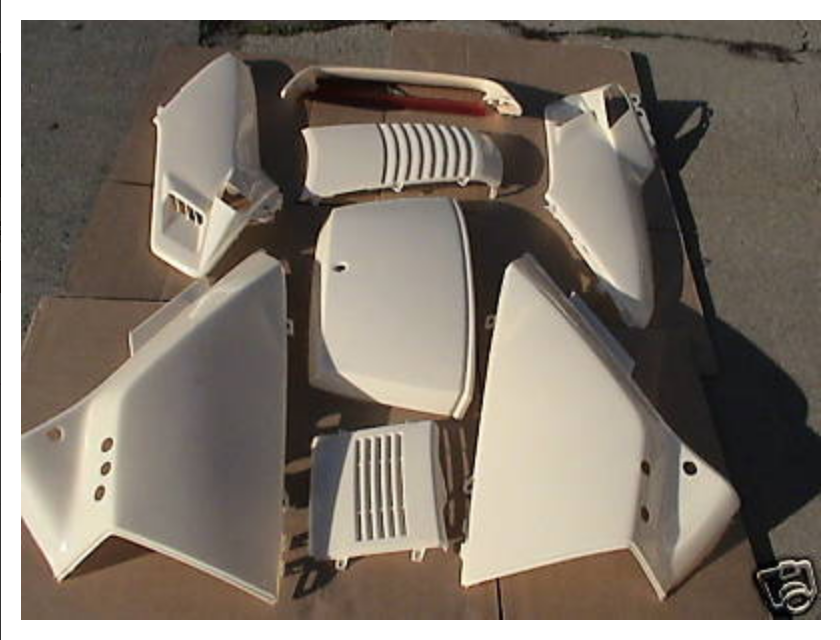 Honda Helix CN250 Fusion CN 250 Scooter White Color Panel | Ready