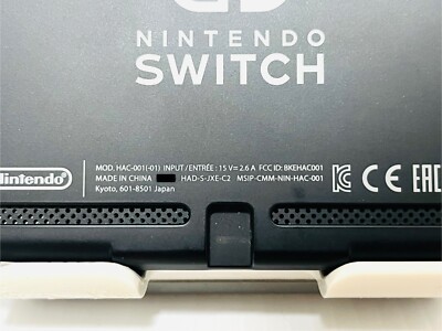Nintendo Switch HAC-001 (-01) Console Only Used Tested From Japan
