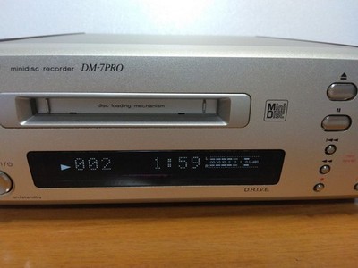 KENWOOD DM-7PRO MD MiniDisc Recorder 251022 | eBay