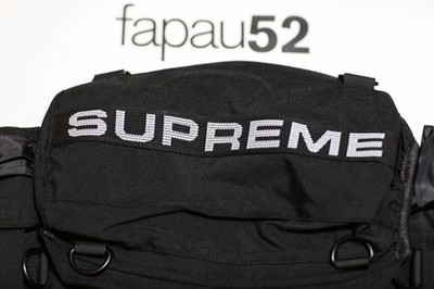 Supreme Military Field Backpack Black Box Logo SS23 | eBay