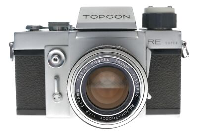 Topcon RE Super 35mm SLR Film Camera Auto-Topcor 1:1.8 f=58mm | eBay