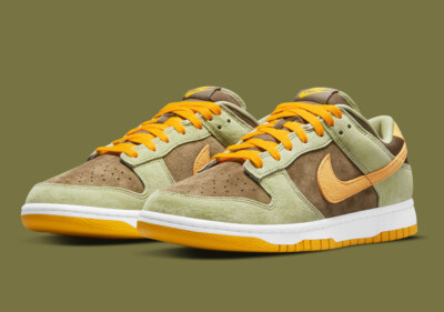 Nike Dunk Low Dusty Olive Pro Gold DH5360-300 Mens New 8-14 | eBay