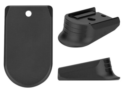 NDZ Sig P365XL P365 X Magazine Base Plate Extension Aluminum Black