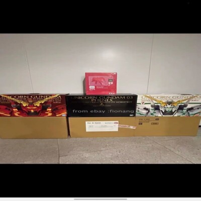 BANDAI Japan MMJ Limit Collaboration PG Phoenix Electroplated RX-0