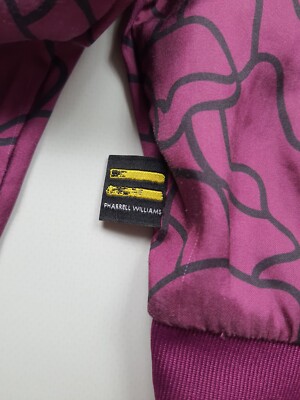 Adidas Originals X Pharell Williams FLORAL PURPLE Jacket size XS