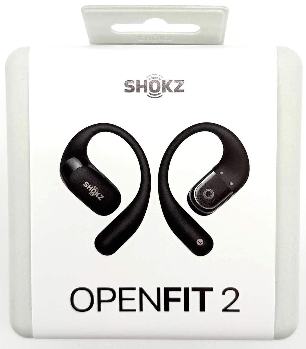 New Shokz OpenFit 2 True Wireless Open-Ear Earphones - Black T920