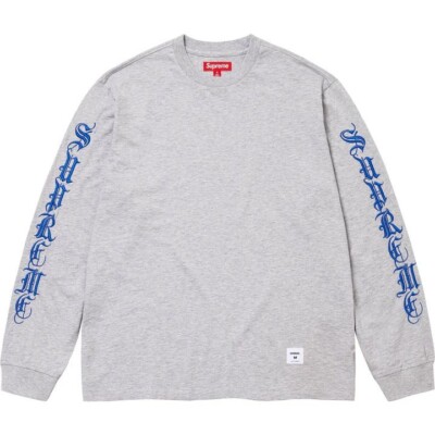 Supreme Old English Longsleeve Tshirt XL brand New | eBay UK