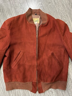 Vintage 50s-60s GRAIS Selected Leather Lining Jacket Original