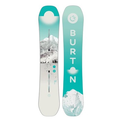 Burton Feelgood Women's All-Mountain Snowboard, First Tracks