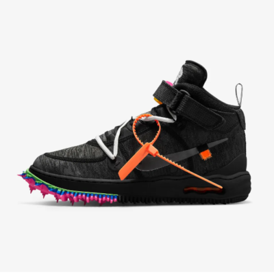 Nike x Off-White Air Force 1 Mid SP Black Shoes (DO6290-001) | eBay